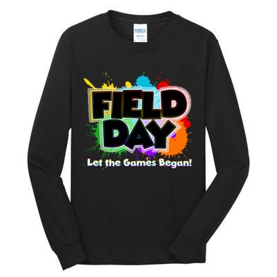 Field Day Let The Game Begin Tall Long Sleeve T-Shirt