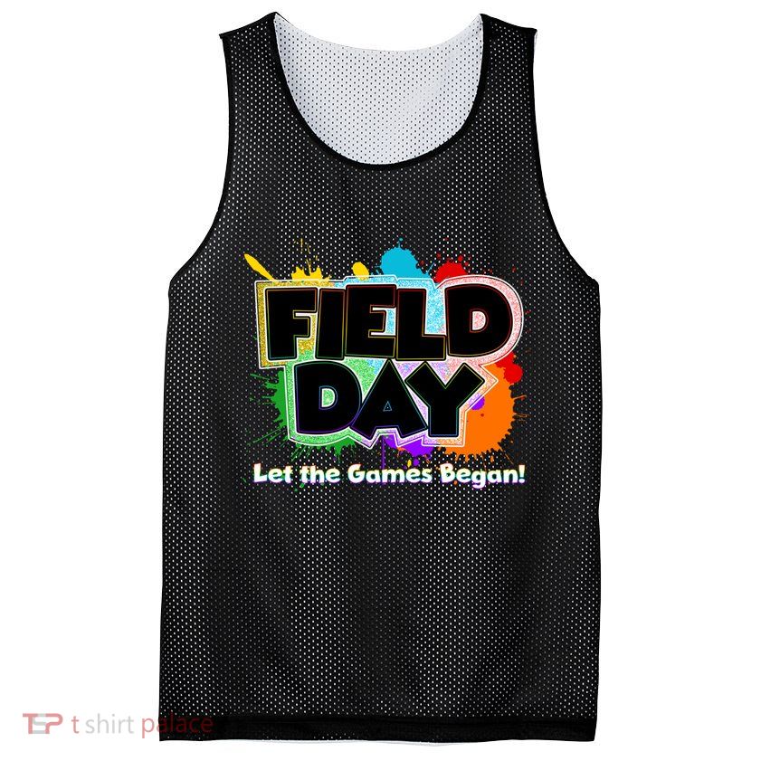 Field Day Let The Game Begin Mesh Reversible Basketball Jersey Tank