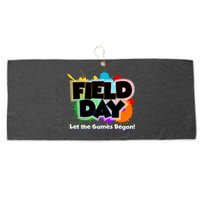 Field Day Let The Game Begin Large Microfiber Waffle Golf Towel