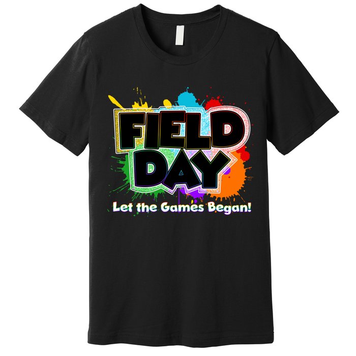 Field Day Let The Game Begin Premium T-Shirt