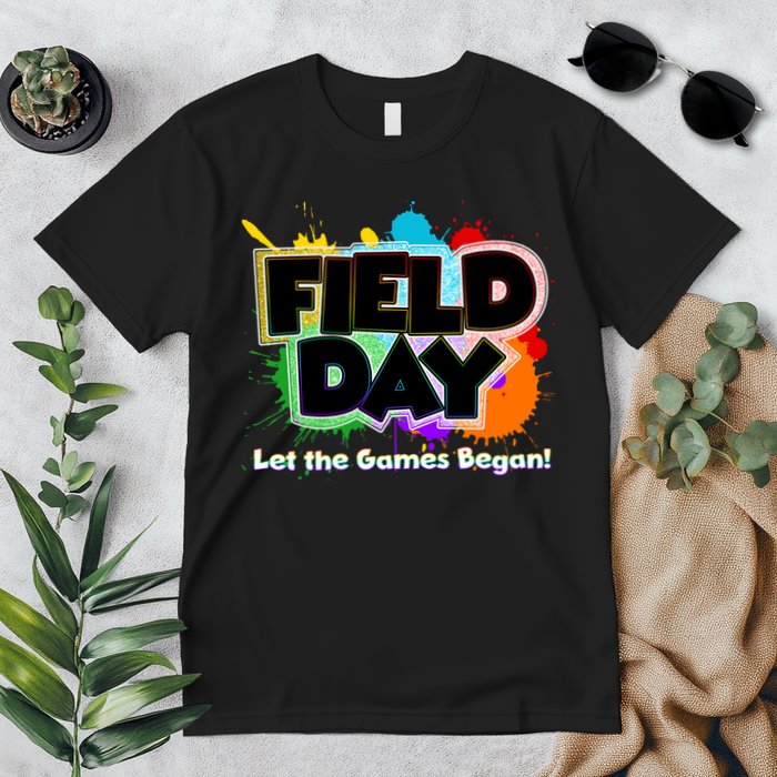 Field Day Let The Game Begin Premium T-Shirt