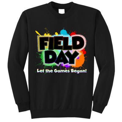 Field Day Let The Game Begin Tall Sweatshirt