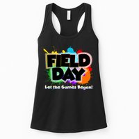 Field Day Let The Game Begin Womens Tank Top