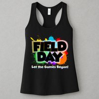 Field Day Let The Game Begin Womens Tank Top