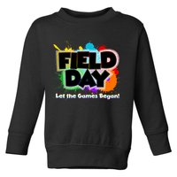 Field Day Let The Game Begin Toddler Sweatshirt