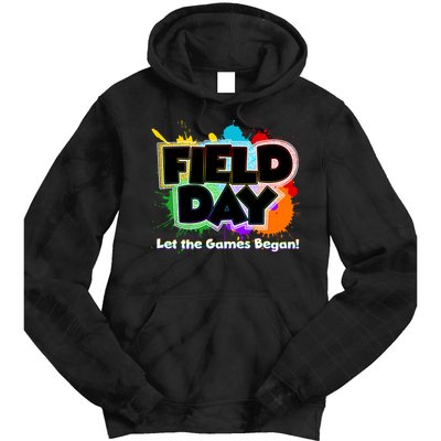 Field Day Let The Game Begin Tie Dye Hoodie