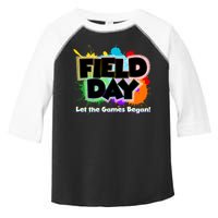 Field Day Let The Game Begin Toddler Fine Jersey T-Shirt