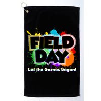 Field Day Let The Game Begin Golf Towel