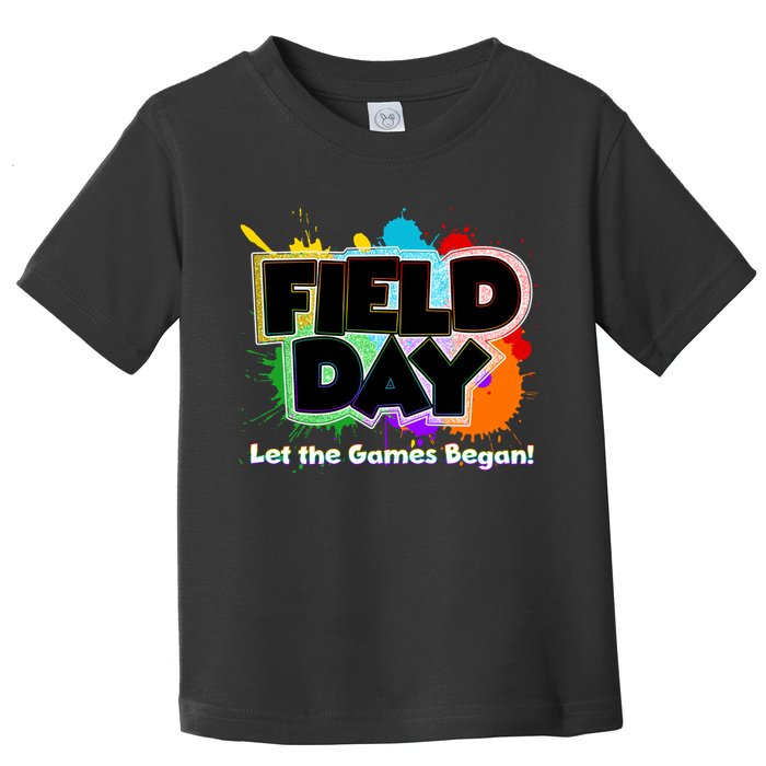 Field Day Let The Game Begin Toddler T-Shirt