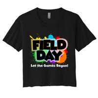 Field Day Let The Game Begin Crop Top