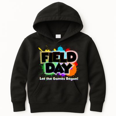 Field Day Let The Game Begin Kids Hoodie