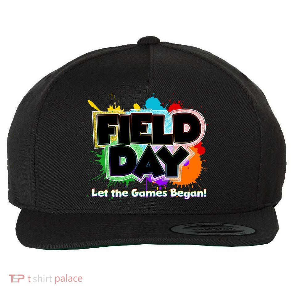 Field Day Let The Game Begin Wool Snapback Cap