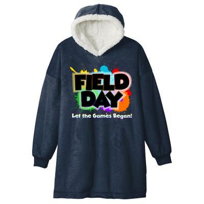 Field Day Let The Game Begin Hooded Wearable Blanket