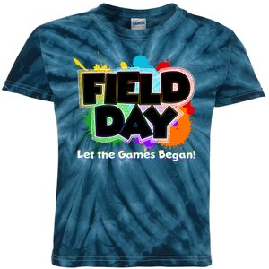 Field Day Let The Game Begin Kids Tie-Dye T-Shirt