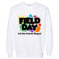 Field Day Let The Game Begin Garment-Dyed Sweatshirt