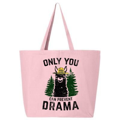 Funny Drama Llama Only You Can Prevent Drama Sarcastic Lover 25L Jumbo Tote