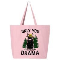 Funny Drama Llama Only You Can Prevent Drama Sarcastic Lover 25L Jumbo Tote