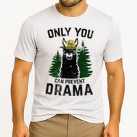 Funny Drama Llama Only You Can Prevent Drama Sarcastic Lover Cooling Performance Crew T-Shirt