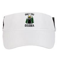 Funny Drama Llama Only You Can Prevent Drama Sarcastic Lover Adult Drive Performance Visor