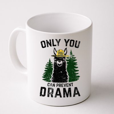 Funny Drama Llama Only You Can Prevent Drama Sarcastic Lover Mug