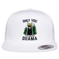 Funny Drama Llama Only You Can Prevent Drama Sarcastic Lover Flatbill Hat