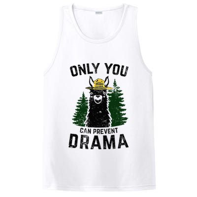 Funny Drama Llama Only You Can Prevent Drama Sarcastic Lover PosiCharge Competitor Tank
