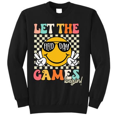 Field Day Let The Games Begin 2025 Teachers Sweatshirt