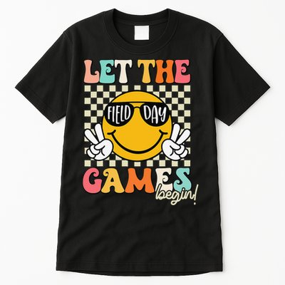 Field Day Let The Games Begin 2025 Teachers Tall T-Shirt