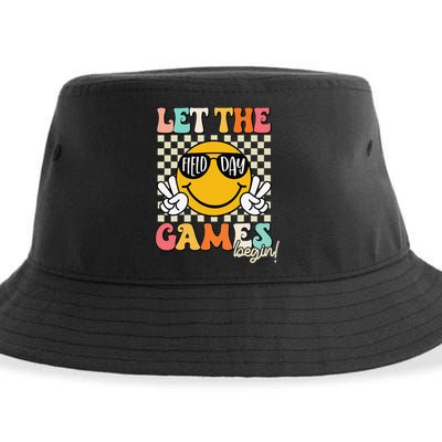 Field Day Let The Games Begin 2025 Teachers Sustainable Bucket Hat