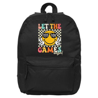 Field Day Let The Games Begin 2025 Teachers 16 in Basic Backpack