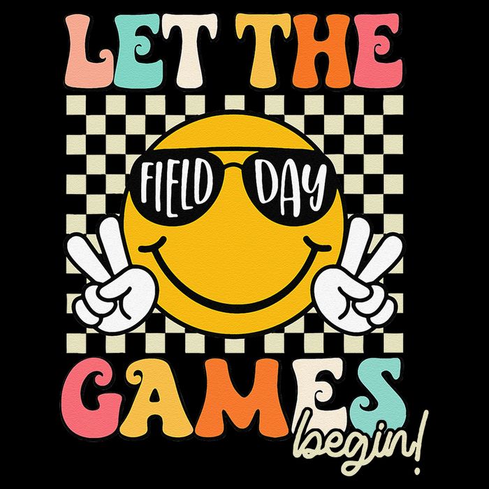 Field Day Let The Games Begin 2025 Teachers Youth Performance Sprint T-Shirt
