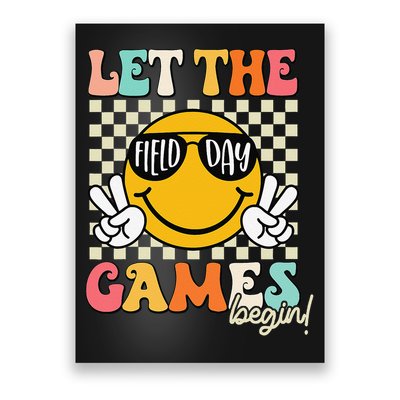 Field Day Let The Games Begin 2025 Teachers Poster