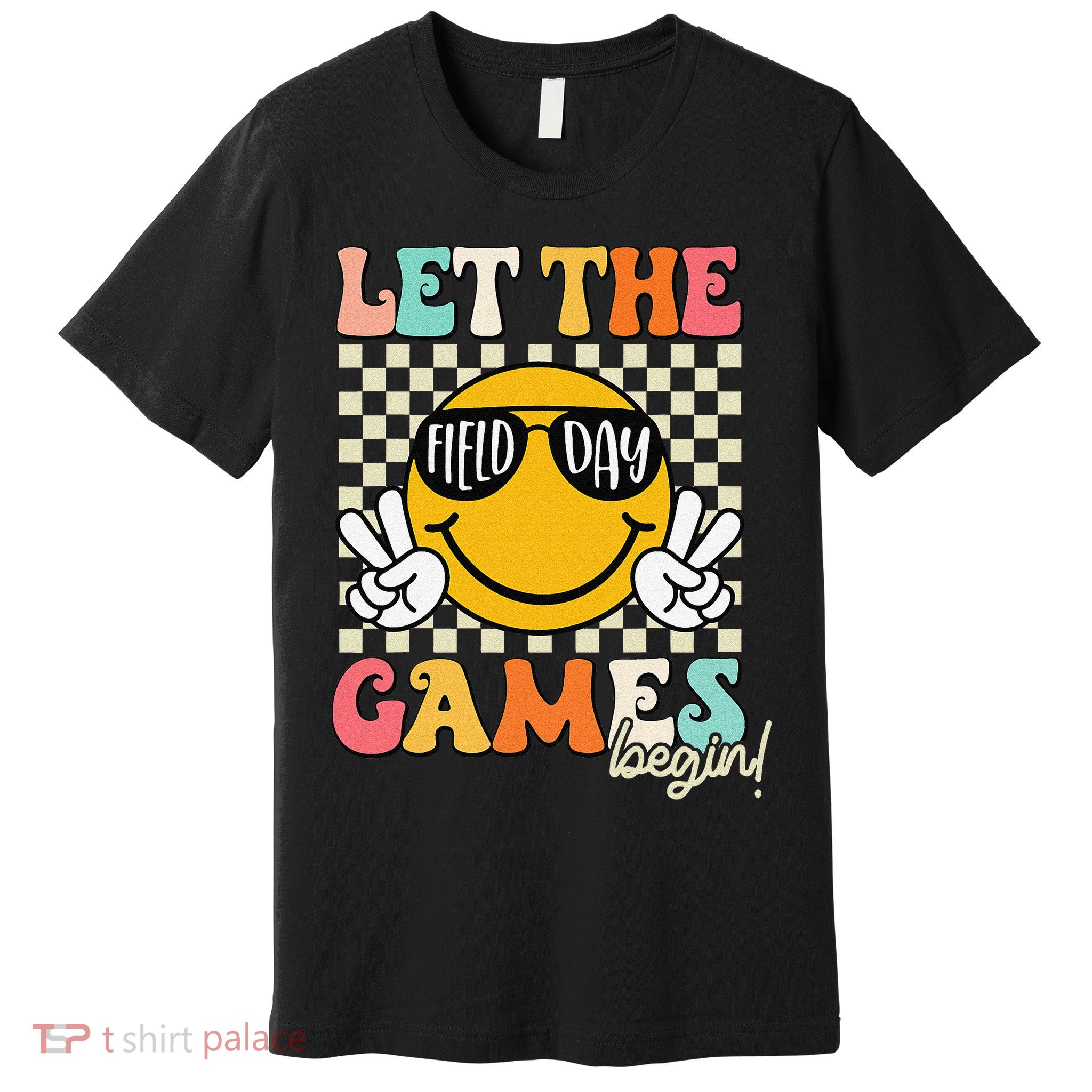 Field Day Let The Games Begin 2025 Teachers Premium T-Shirt