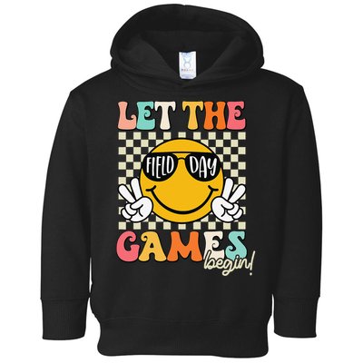 Field Day Let The Games Begin 2025 Teachers Toddler Hoodie