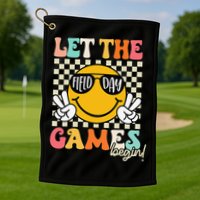 Field Day Let The Games Begin 2025 Teachers Golf Towel