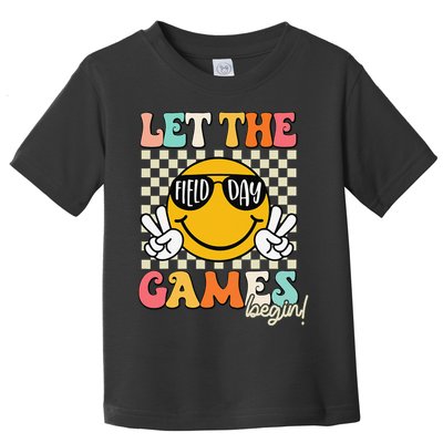 Field Day Let The Games Begin 2025 Teachers Toddler T-Shirt
