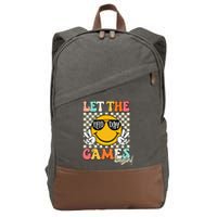 Field Day Let The Games Begin 2025 Teachers Cotton Canvas Backpack