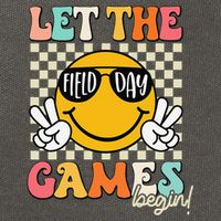 Field Day Let The Games Begin 2025 Teachers Cotton Canvas Backpack