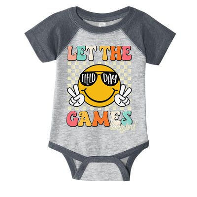 Field Day Let The Games Begin 2025 Teachers Infant Baby Jersey Bodysuit
