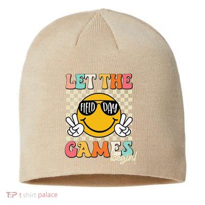 Field Day Let The Games Begin 2025 Teachers Sustainable Beanie