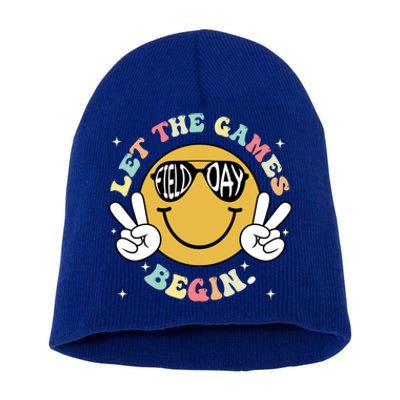 Field Day Let Games Start Teachers Happy Field Day 2024 Gift Short Acrylic Beanie