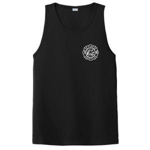 Fire Department Logo Uniform Fireman Symbol Firefighter Gear PosiCharge Competitor Tank