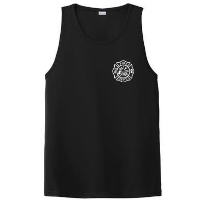 Fire Department Logo Uniform Fireman Symbol Firefighter Gear PosiCharge Competitor Tank