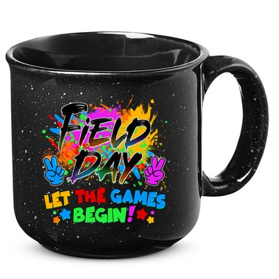 Field Days Let The Games Begin! 15oz Campfire Ceramic Mug