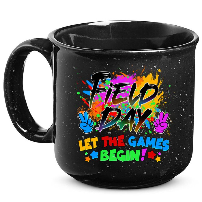 Field Days Let The Games Begin! 15oz Campfire Ceramic Mug