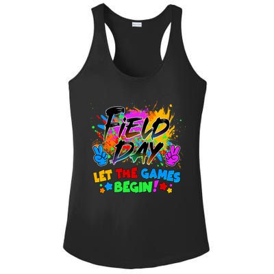 Field Days Let The Games Begin! Ladies PosiCharge Competitor Racerback Tank