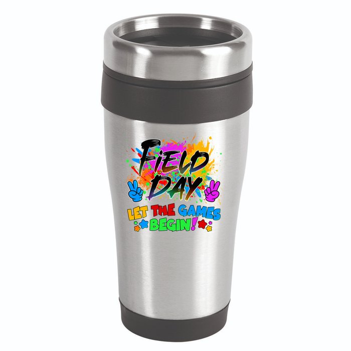 Field Days Let The Games Begin! 16oz Travel Tumbler