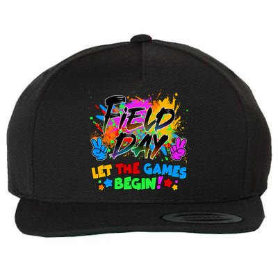 Field Days Let The Games Begin! Wool Snapback Cap