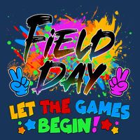 Field Days Let The Games Begin! 7 Panel Mesh Trucker Snapback Hat