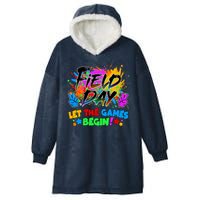 Field Days Let The Games Begin! Hooded Wearable Blanket